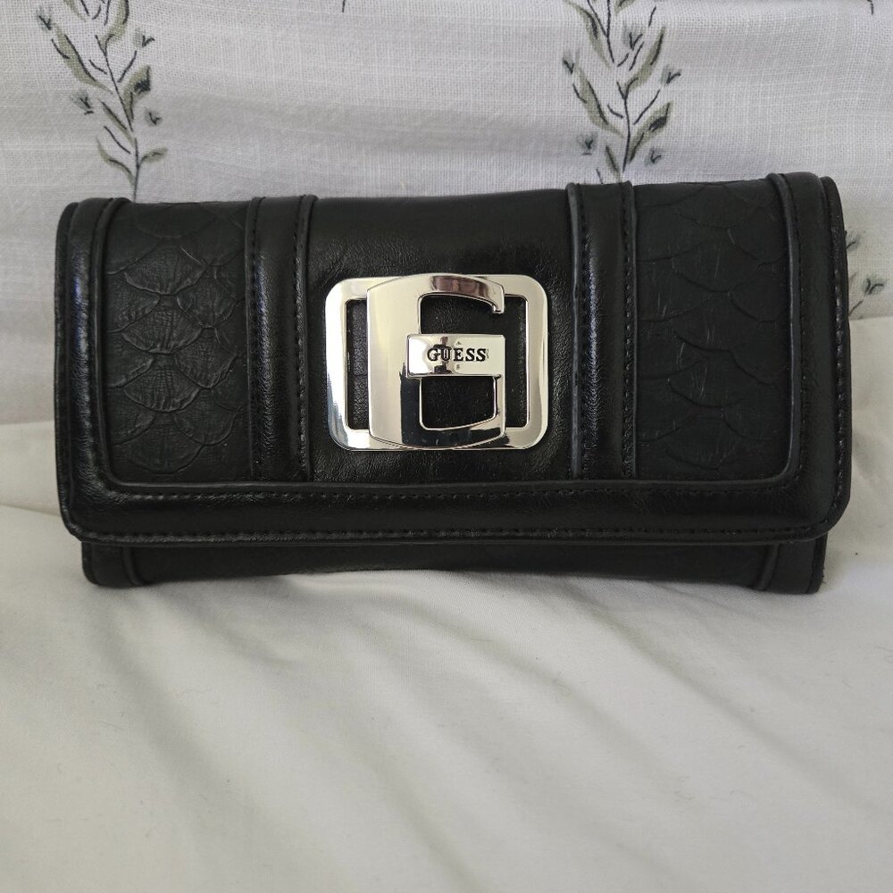 Guess faux animal leather print